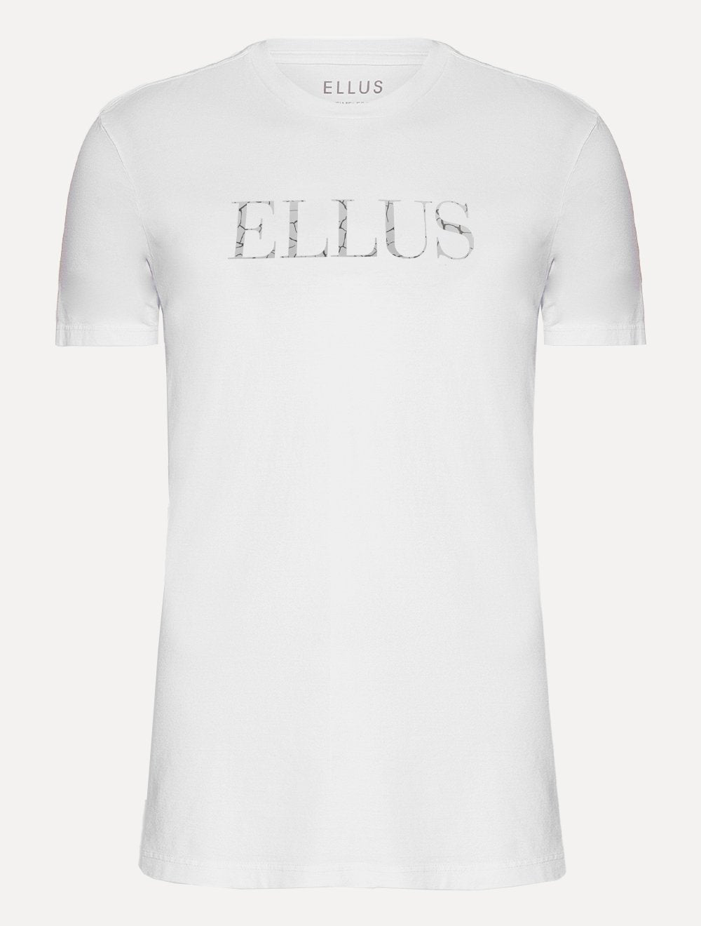 Camiseta Ellus Cotton Fine Foil Classic Branca