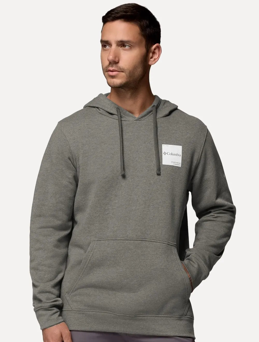 Moletom Columbia Masculino Hoodie Beaumont Cinza