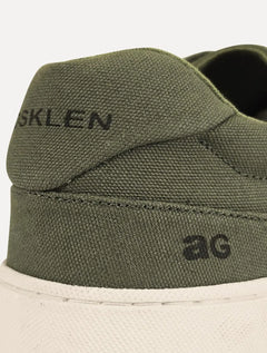 Tênis Osklen Masculino Lona Canvas AG Sneaker Verde Militar