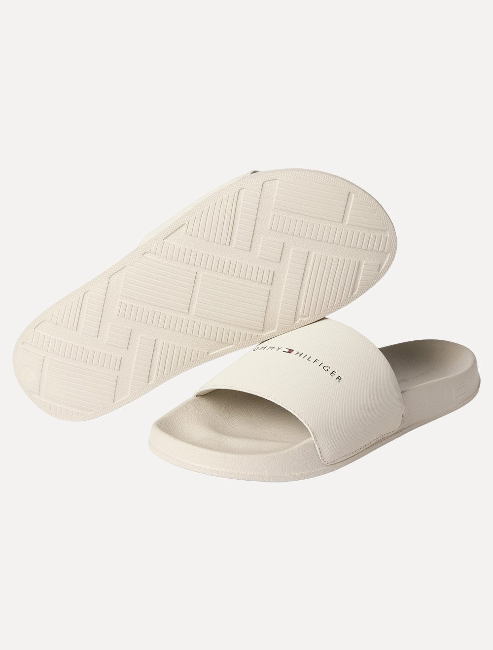 Chinelo Tommy Hilfiger Core Pool Slide Cáqui