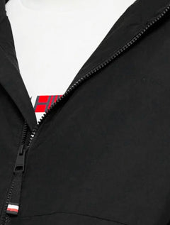Jaqueta Tommy Hilfiger Branded Rubber Blouson Preta