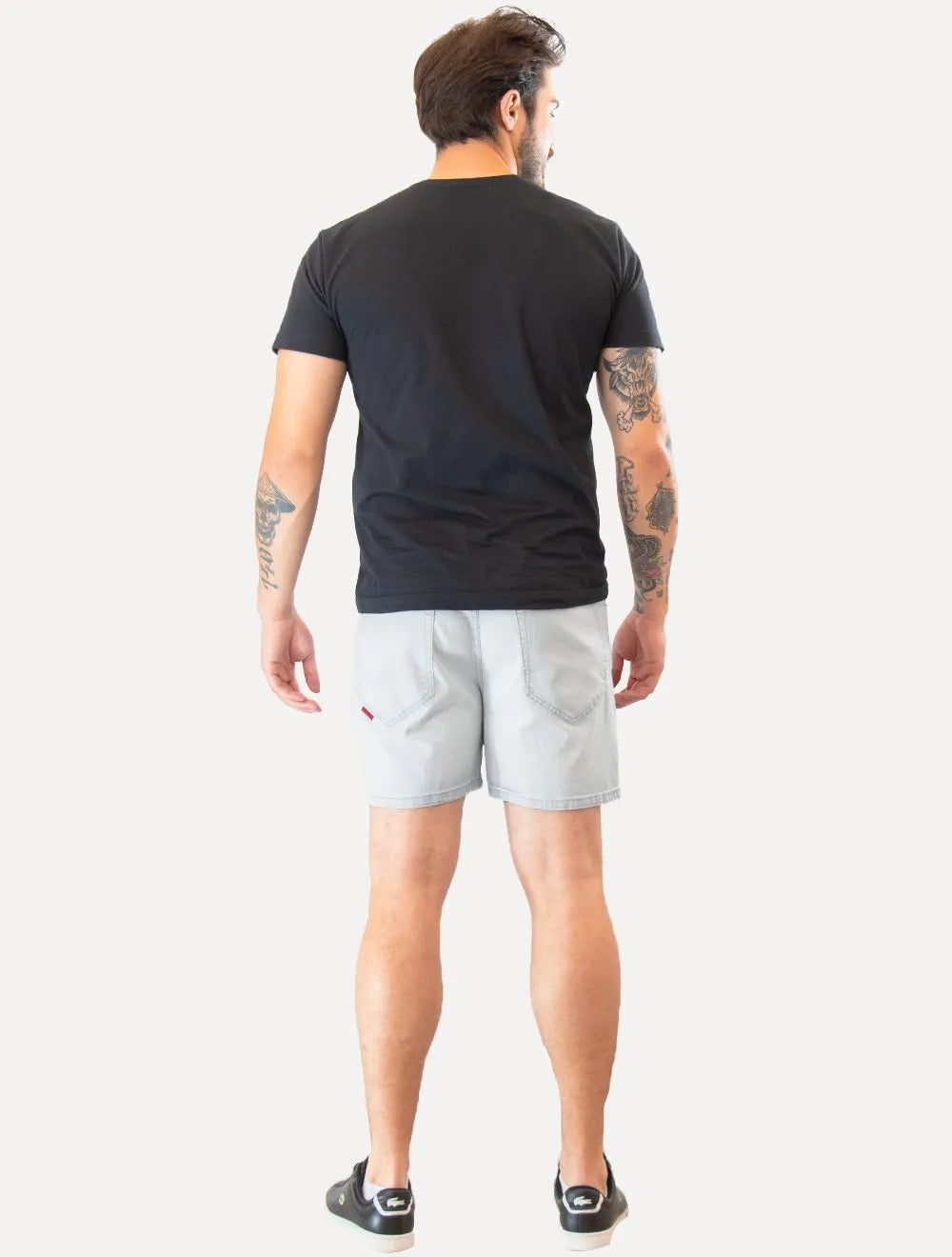 Bermuda Ellus Jeans Masculina First Light Blue Zetex Clara