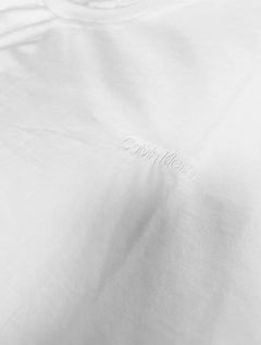 Camiseta Calvin Klein Masculina Solid Liquid Touch Branca
