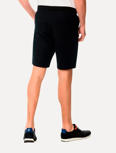 Kit Bermudas Masculina Calvin Klein Jeans e Lacoste | Moletom Preta/Cinza Mescla