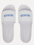Chinelo Tommy Hilfiger Print Tumble Pool Slide Branco