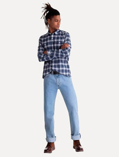 Calça Jeans Levis 505 Regular Light Wash Clara