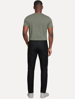 Calça Dudalina Masculina Sarja Slim Fit Preto Mescla