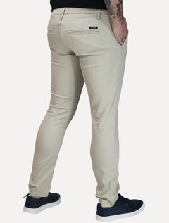 Calça Dixen Masculina Sarja Alfa Areia