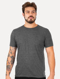 Camiseta John John Masculina Regular Single Basic Chumbo Mescla