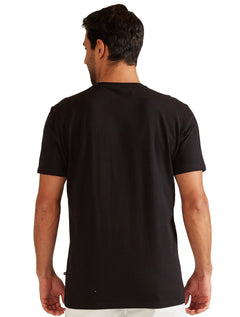 Camiseta Nautica Masculina Arc Sailing USA 83 Preta