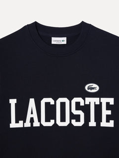 Moletom Lacoste Masculino Crewneck Classic College Azul Marinho