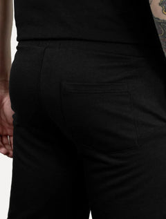Bermuda John John Masculina Moletom Gray New Basic Preta