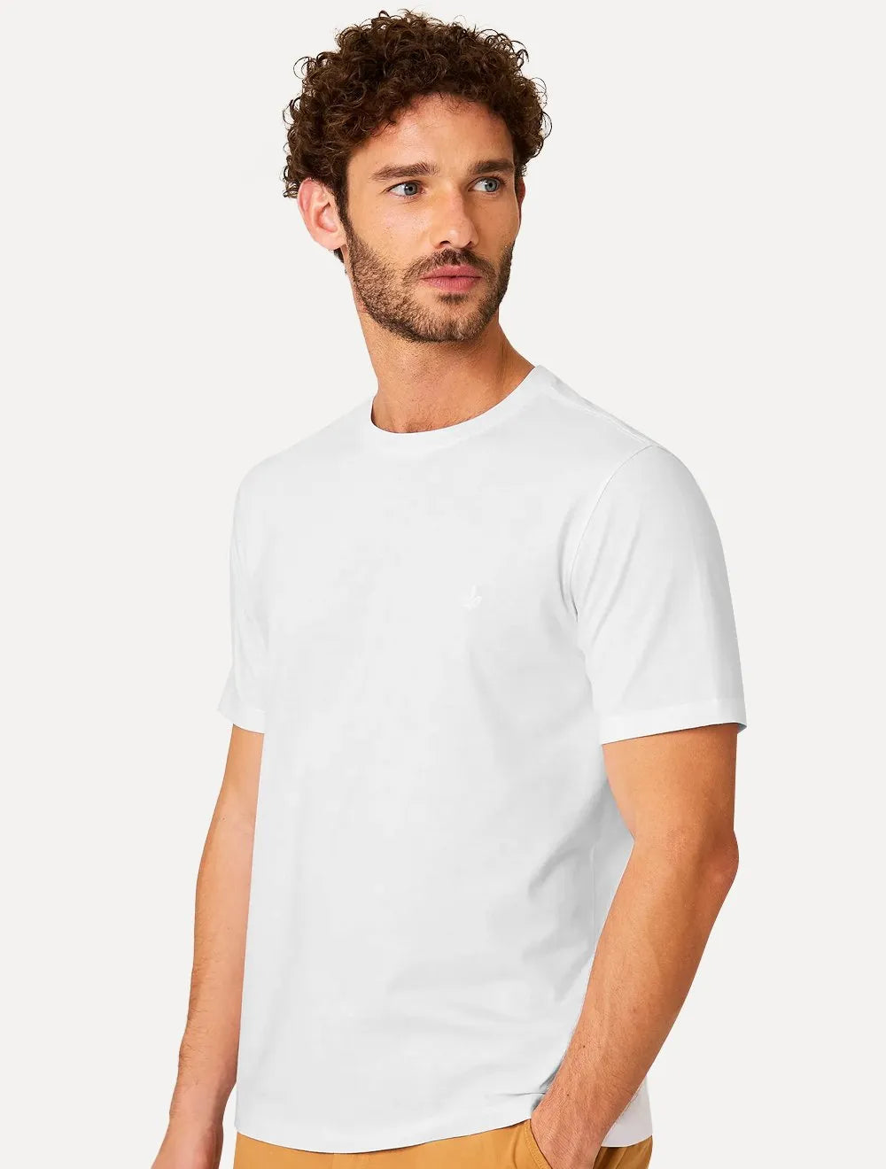 Kit Camisetas Dudalina Masculina Malha Preto Listrado e Branco