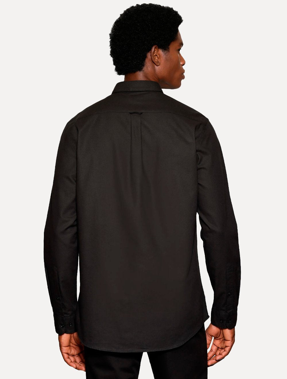 Camisa Aramis Masculina Slim Oxford Planalto Preta