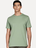 Camiseta Aramis Masculina Basic Lisa Mono Icon Verde Menta