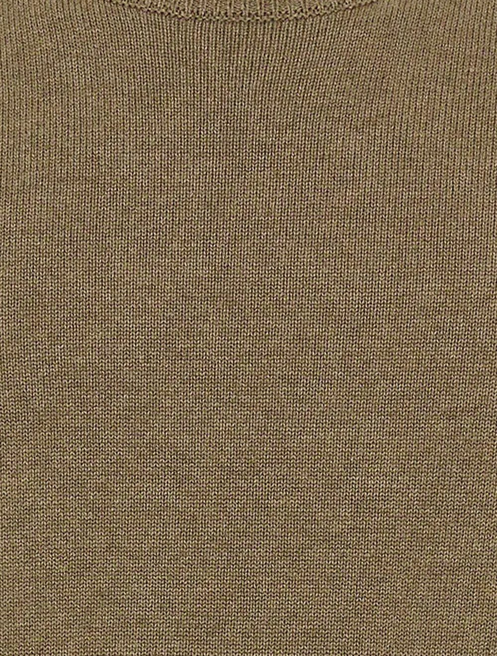 Suéter Dudalina Masculino Tricot Textura Rustic Cáqui Médio