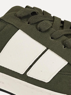 Tênis Osklen Masculino Lona Canvas AG Sneaker Verde Militar