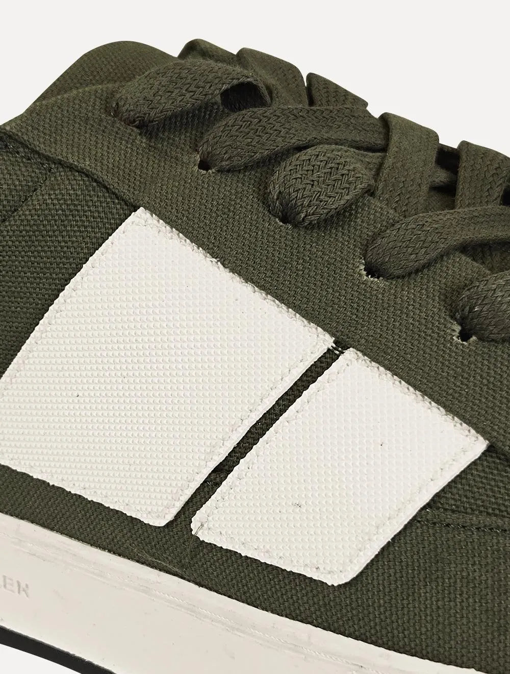 Tênis Osklen Masculino Lona Canvas AG Sneaker Verde Militar