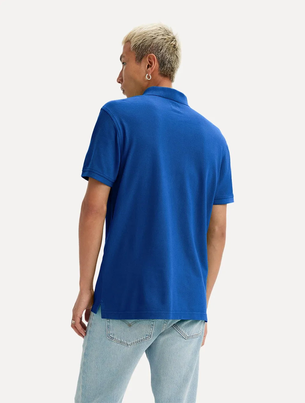 Polo Levis Masculina Housemark Azul Cobalto