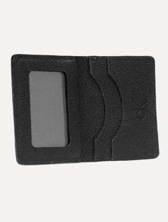 Carteira Calvin Klein Jeans Porta Cartão Nobuck Logo Cáqui Claro