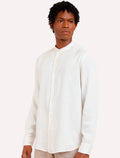 Camisa Aramis Masculina Regular Gola Padre New Linen Off-White Mescla