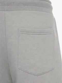 Bermuda John John Masculina Moletom New Basic Print Cinza Claro
