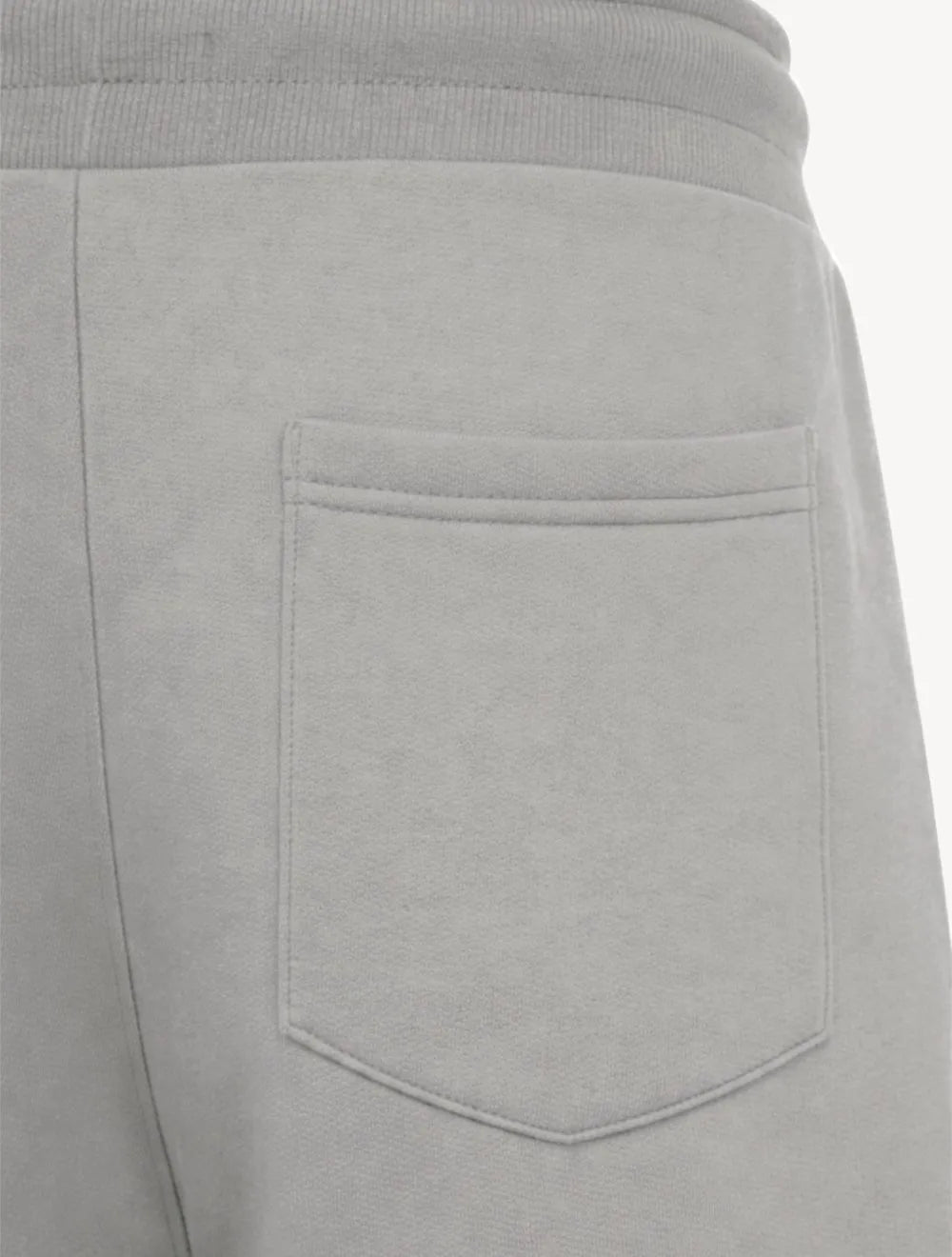 Bermuda John John Masculina Moletom New Basic Print Cinza Claro
