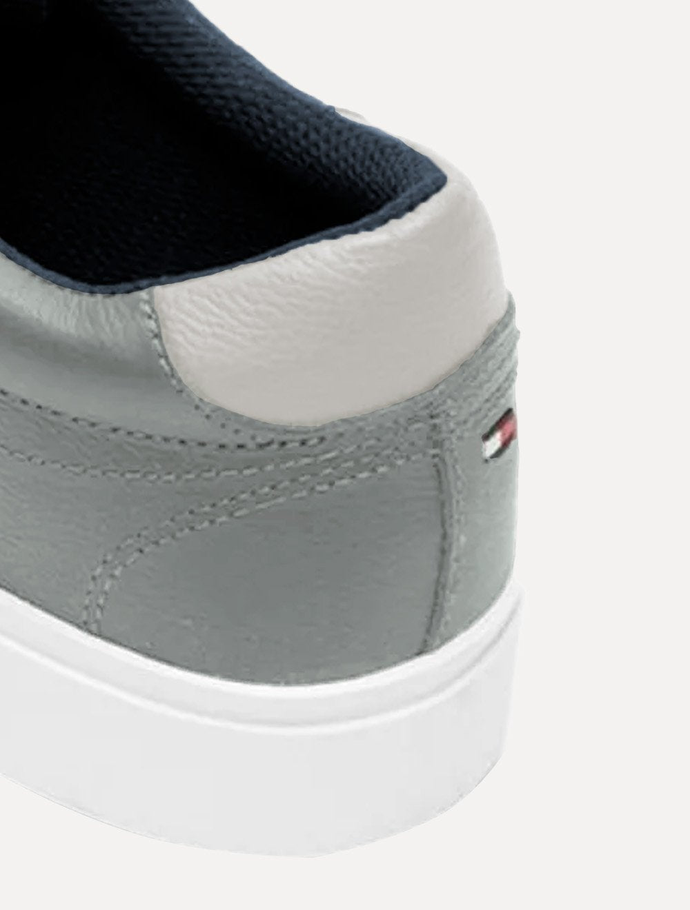 Tênis Tommy Hilfiger Masculino Couro Greg Cinza