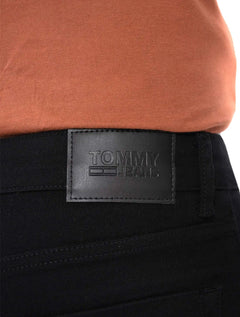 Calça Tommy Jeans Masculina Slim Scanton Preta