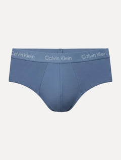 Cueca Calvin Klein Underwear Trunk Modal Logo Azul Médio 1UN