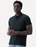 Polo Calvin Klein Masculina Piquet Regular Básica Mono Sem Friso Azul Marinho