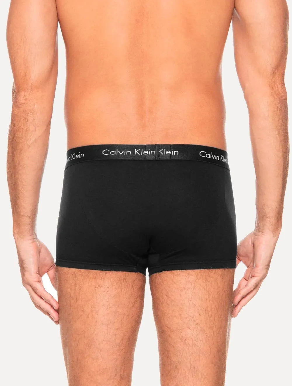 Cuecas Calvin Klein Low Rise Trunk Mescla Preta Branca Pack 4UN