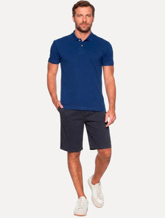 Polo Aramis Masculina Piquet Basic Mono Azul Indigo