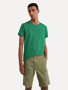 Camiseta Tommy Hilfiger Masculina Essential Cotton Verde