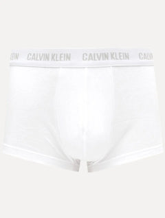 Cueca Calvin Klein Low Rise Trunk Classic Branca Preta Pack 4 UN