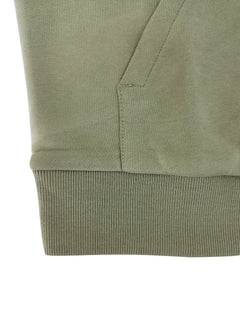 Moletom Calvin Klein Canguru Hoodie CK Tag Verde Oliva