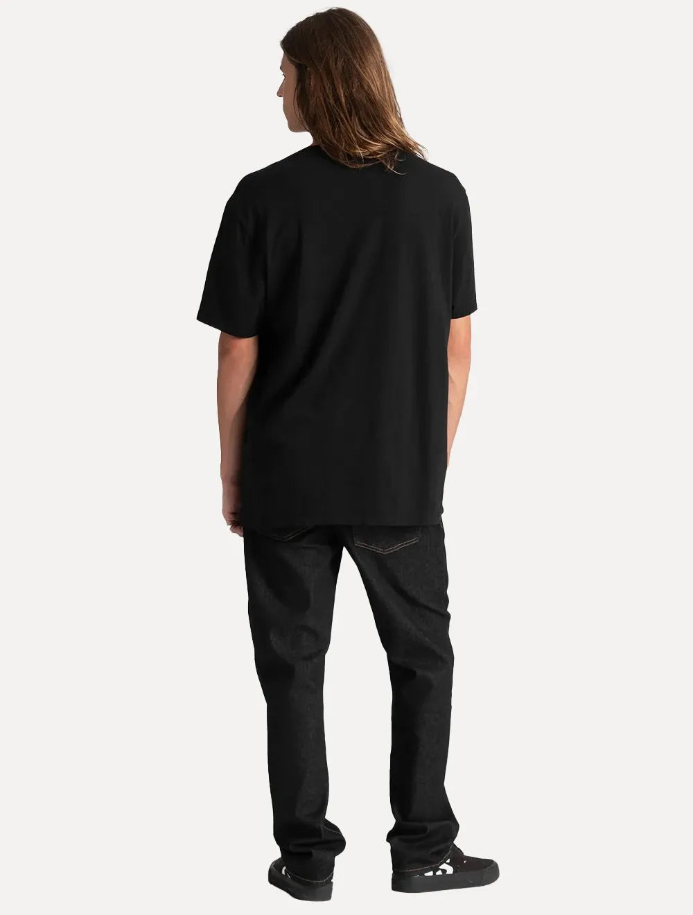 Camiseta Tommy Jeans Masculina Linear Gel Preto