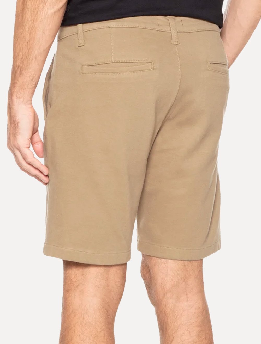 Bermuda Aramis Masculina Chino Canvas Cáqui