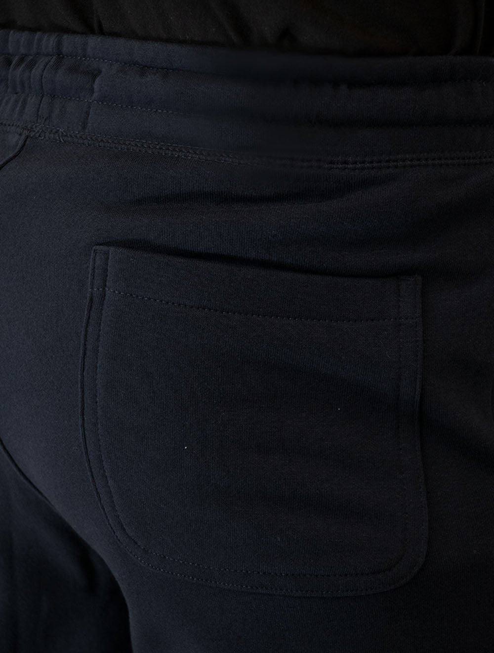 Bermuda Original Penguin Masculina Moletom Slim Patch Azul Marinho