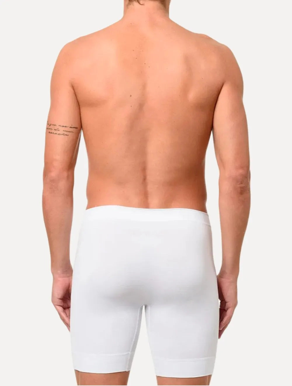 Cueca Calvin Klein Long Boxer Intense Power Seamless Eco Branca