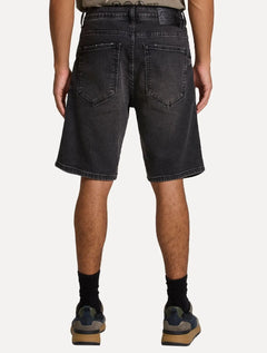 Bermuda John John Jeans Masculina Regular Cerrillos Preta