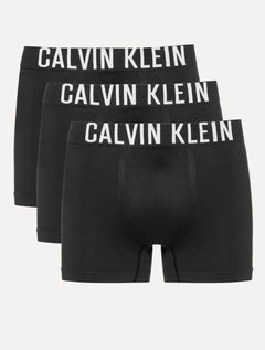 Cueca Calvin Klein Trunk Recycled Intense Power Preta Pack 3UN