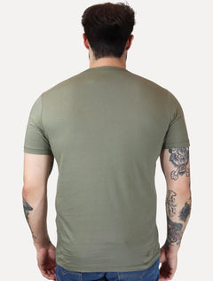 Camiseta Guess Masculina Los Angeles Rubber Scratched Verde
