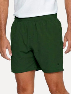 Short King & Joe Masculina Nylon Flex Ripstop Verde