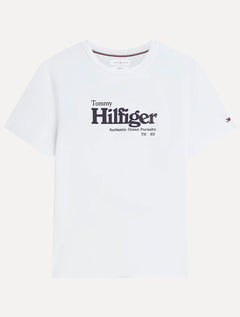 Camiseta Tommy Hilfiger Masculina Authentic Ocean Pursuit Branca