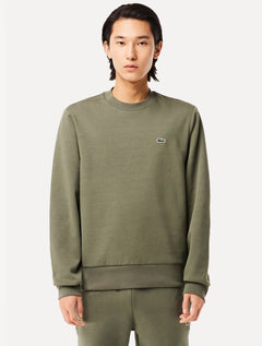 Moletom Lacoste Masculino Crewneck Classic Croco Verde