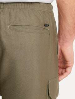 Bermuda Aramis Masculina Relax Cargo Color Verde Militar