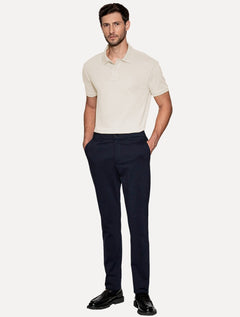 Polo Aramis Masculina Regular Basic Piquet Surton Mono Logo Areia