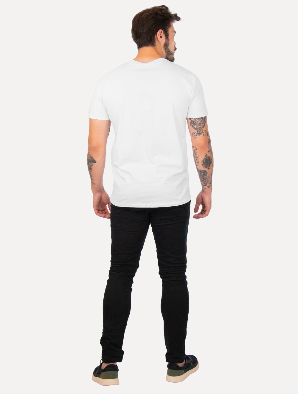 Camiseta Colcci Masculina Back To Basics Red Logo Branca