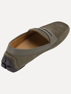 Mocassim Empório Armani Masculino Couro Marrom